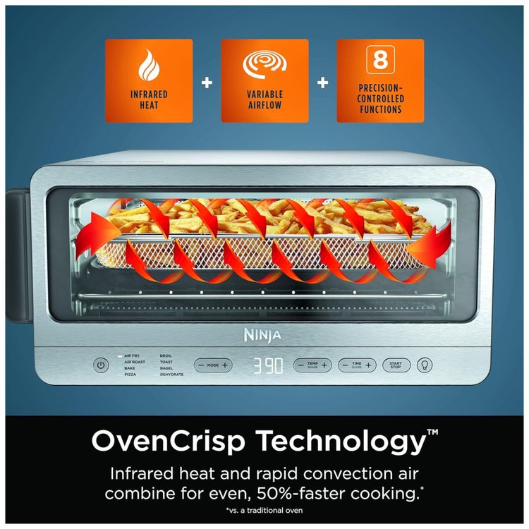 Forno-Eletrico-Air-Fryer-8-em-1-com-Menu-de-Cozimento-Imagem-3