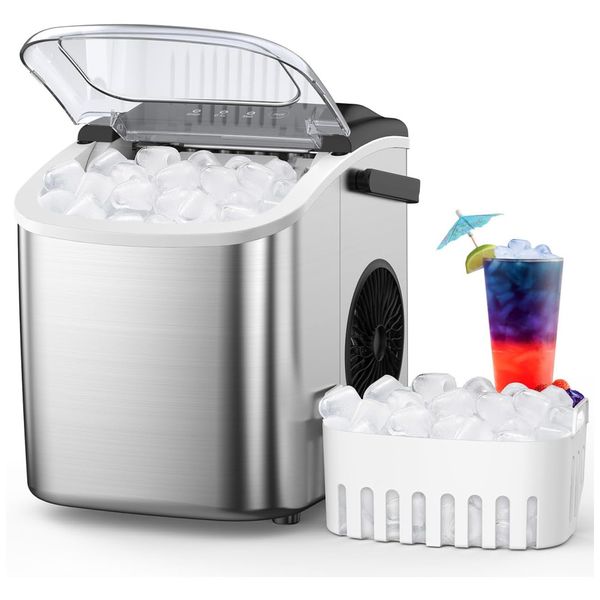 Maquina-de-Gelo-Portatil-que-Produz-12-kg-em-24H-com-Imagem-0