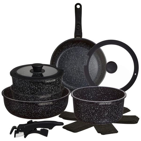 Jogo-de-Panelas-e-Frigideiras-Material-em-Aluminio-com-16-Imagem-0