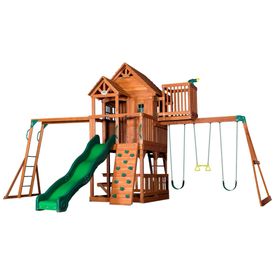 Playground-Infantil-de-Madeira-com-Caixa-de-Areia-Mesa-de-Imagem-0