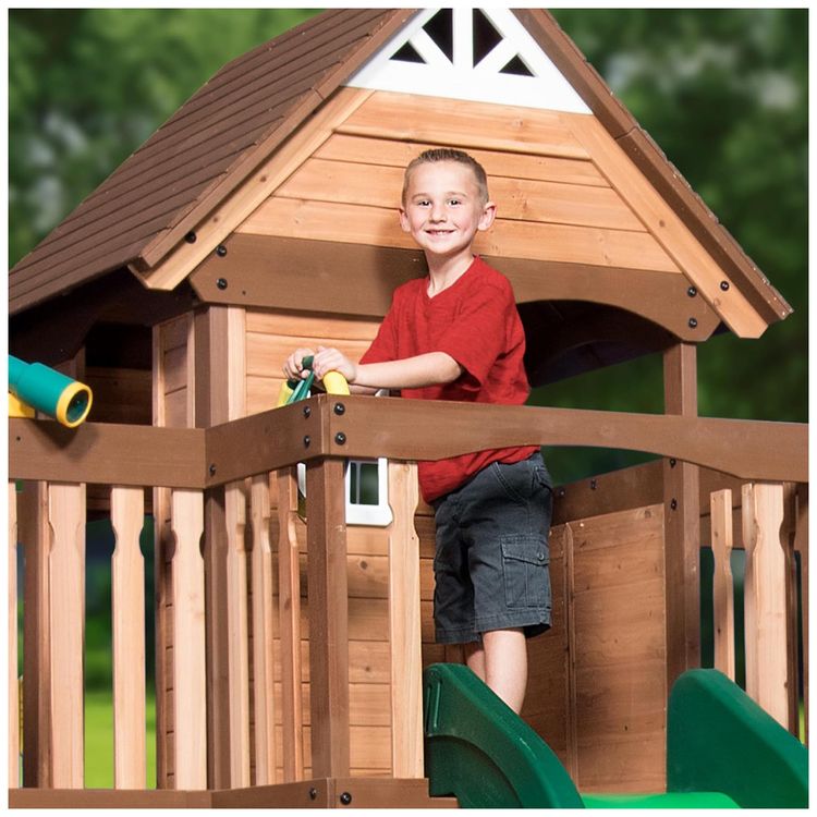 Playground-Infantil-de-Madeira-com-Mesa-de-Pequinique-Imagem-4