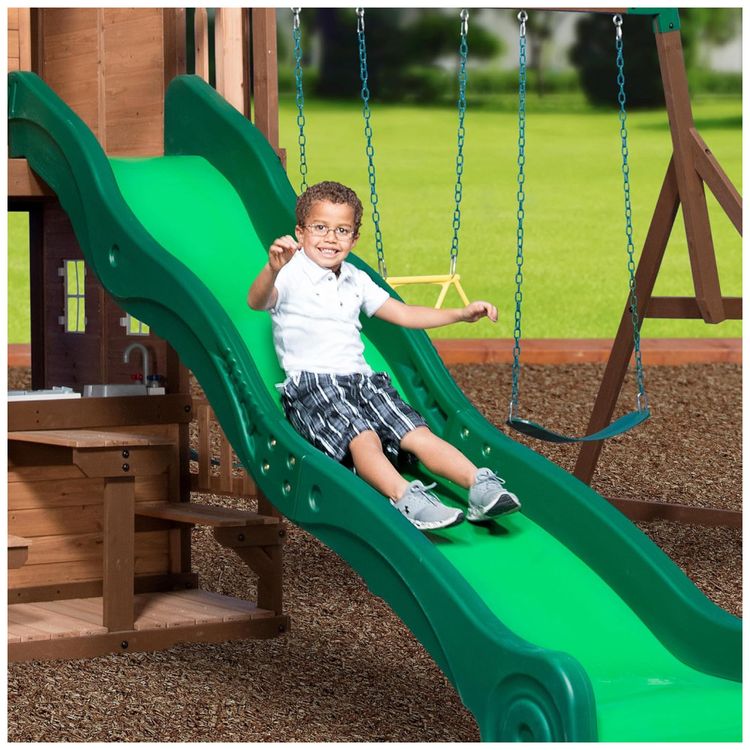 Playground-Infantil-de-Madeira-com-Mesa-de-Pequinique-Imagem-5