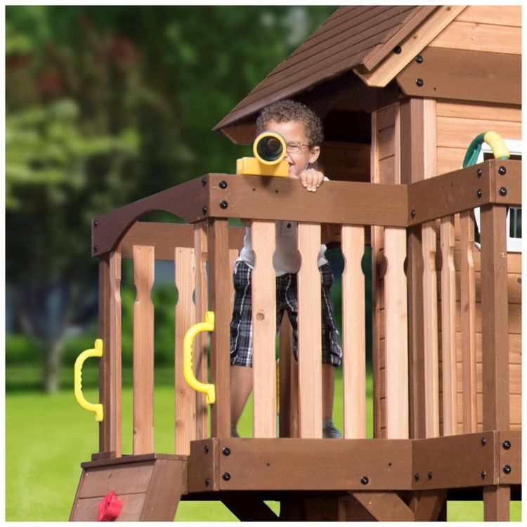 Playground-Infantil-de-Madeira-com-Mesa-de-Pequinique-Imagem-8