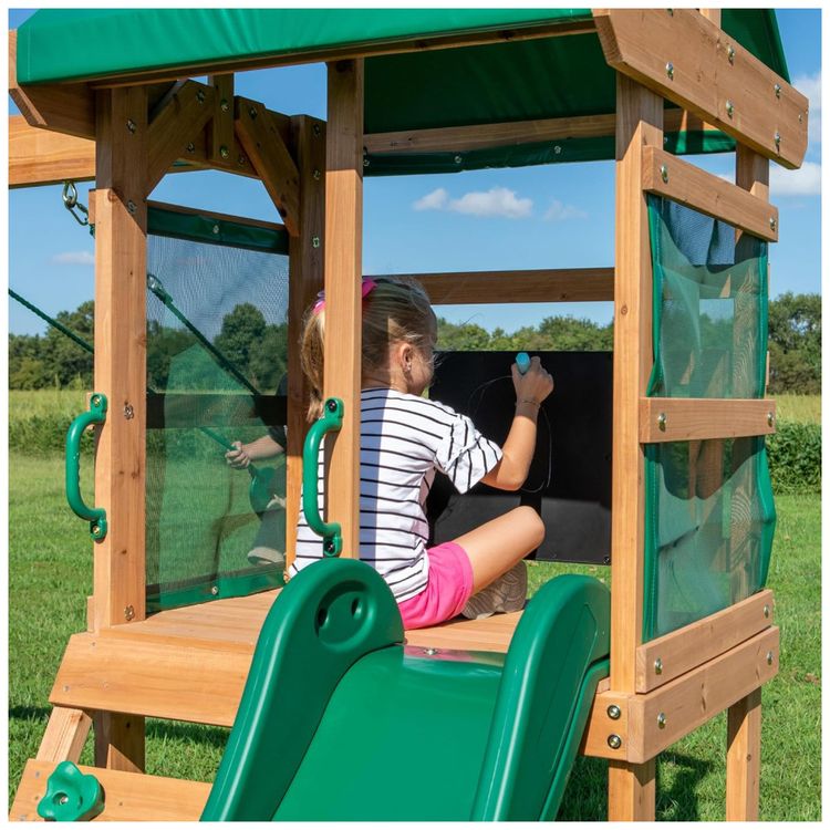 Playground-Infantil-de-Madeira-com-Caixa-de-Areia-Parede-Imagem-5