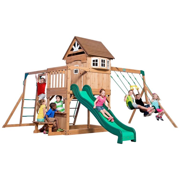 Playground-Infantil-com-Mesa-de-Piquenique-Barras-de-Imagem-0