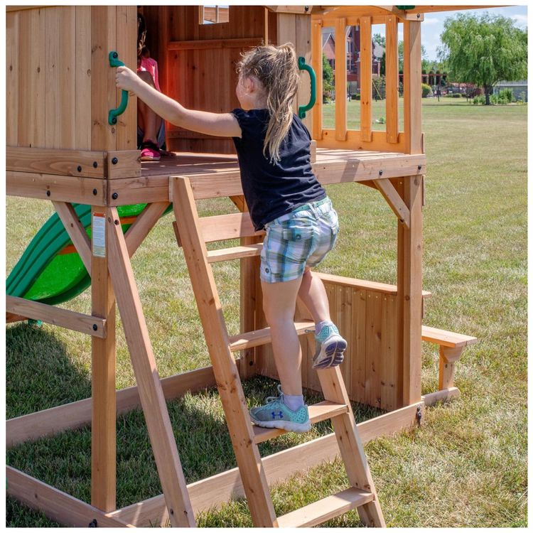 Playground-Infantil-com-Mesa-de-Piquenique-Barras-de-Imagem-3