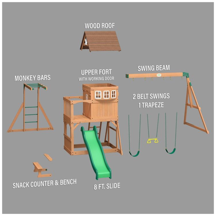 Playground-Infantil-com-Mesa-de-Piquenique-Barras-de-Imagem-8