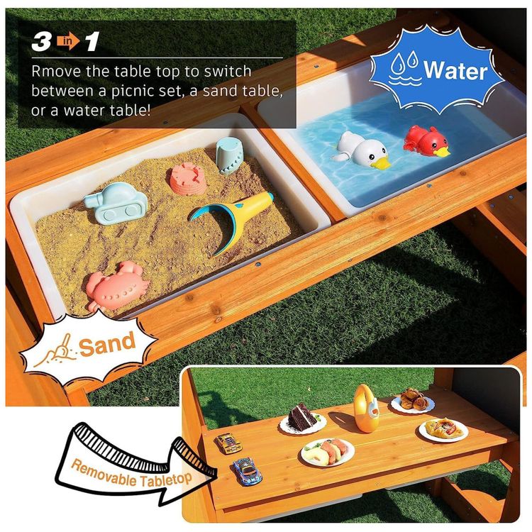 Playground-Infantil-de-Madeira-com-Mesa-de-Piquenique-Imagem-3