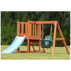 Playground-Infantil-de-Madeira-Cedro-com-Mesa-ao-Ar-Livre-Imagem-0