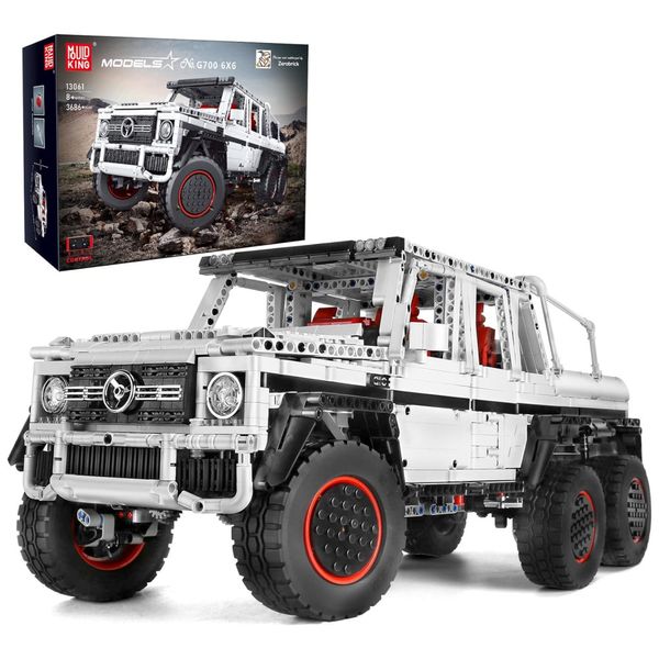 Kit-de-Construcao-Picape-Off-Road-6x6-com-3686-Pecas-e-Imagem-0