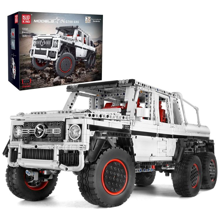 Kit-de-Construcao-Picape-Off-Road-6x6-com-3686-Pecas-e-Imagem-0
