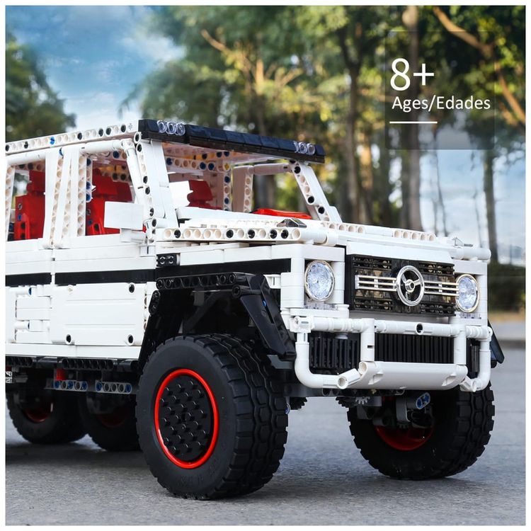 Kit-de-Construcao-Picape-Off-Road-6x6-com-3686-Pecas-e-Imagem-2