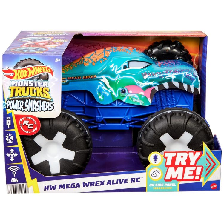 Carro-de-Controle-Remoto-Monster-Trucks-RC-Mega-Wrex-Alive-Imagem-5