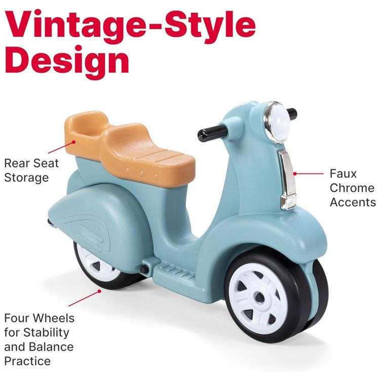 Moto-Infantil-Vintage-de-Empurrar-Desenvolve-Equilibrio-Imagem-2