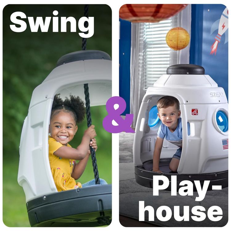 Capsula-Espacial-Balanco-e-Playhouse-Ideal-para-Diversao-Imagem-1