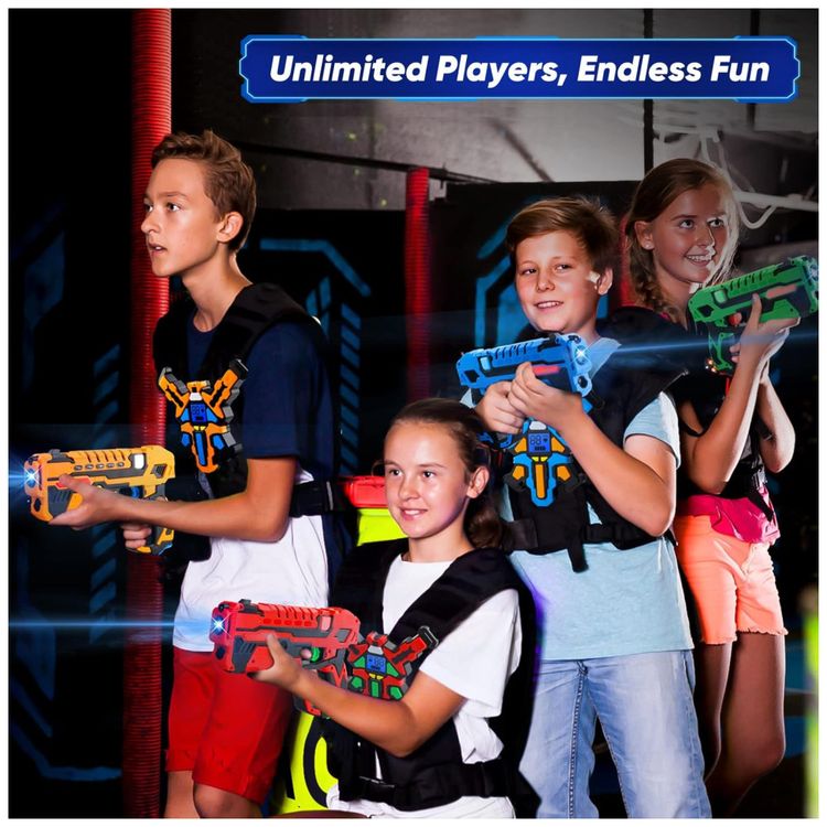Conjunto-de-Pistola-de-Brinquedo-com-Laser-Tag-4-Pistolas-Imagem-4