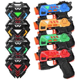 Conjunto-de-Pistola-de-Brinquedo-com-Laser-Tag-4-Pistolas-Imagem-0