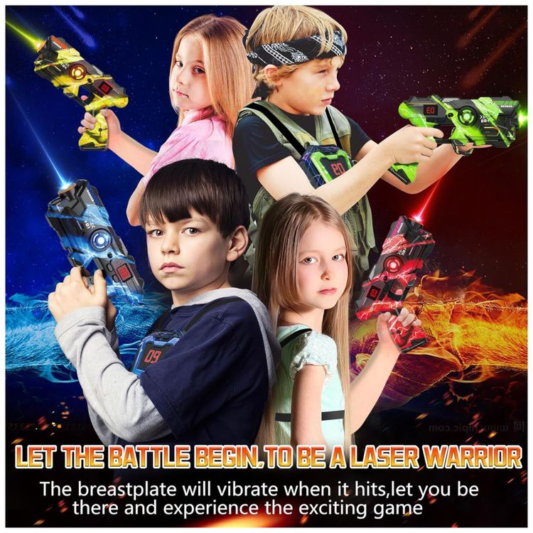 Conjunto-de-Pistola-de-Brinquedo-com-Laser-Tag-4-Pistolas-Imagem-4