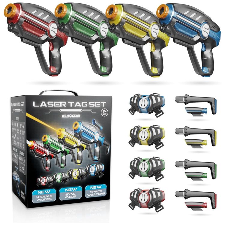 Conjunto-de-Pistola-de-Brinquedo-com-Laser-Tag-4-Modos-de-Imagem-0