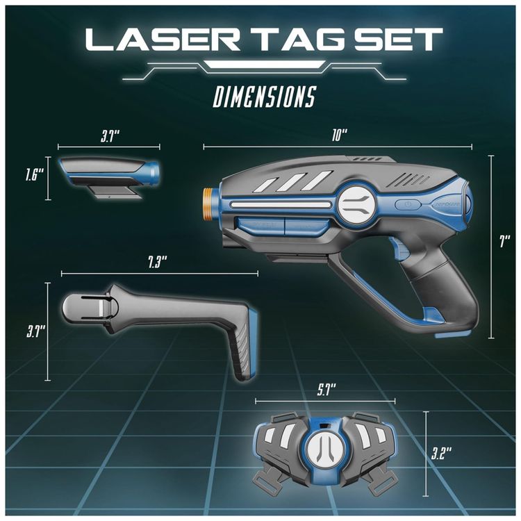 Conjunto-de-Pistola-de-Brinquedo-com-Laser-Tag-4-Modos-de-Imagem-3
