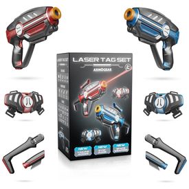 Conjunto-de-Pistola-de-Brinquedo-com-Laser-Tag-4-Modos-de-Imagem-0
