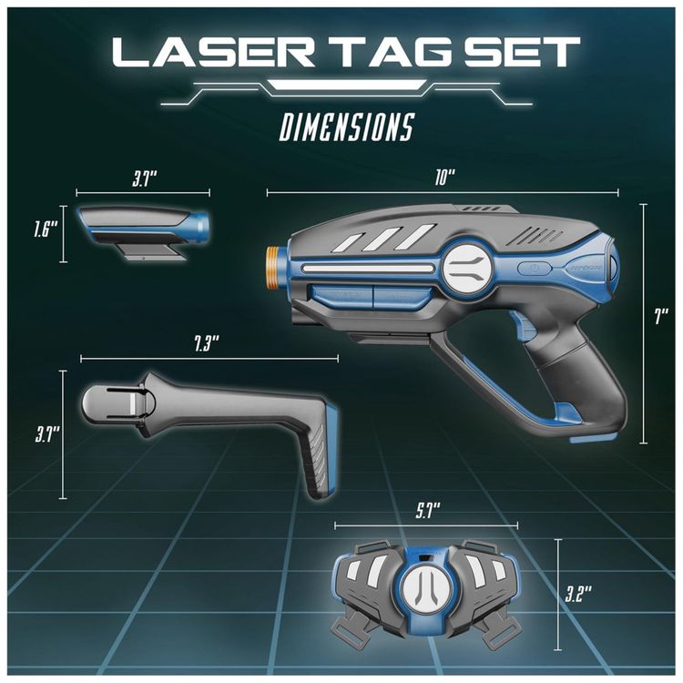 Conjunto-de-Pistola-de-Brinquedo-com-Laser-Tag-4-Modos-de-Imagem-3