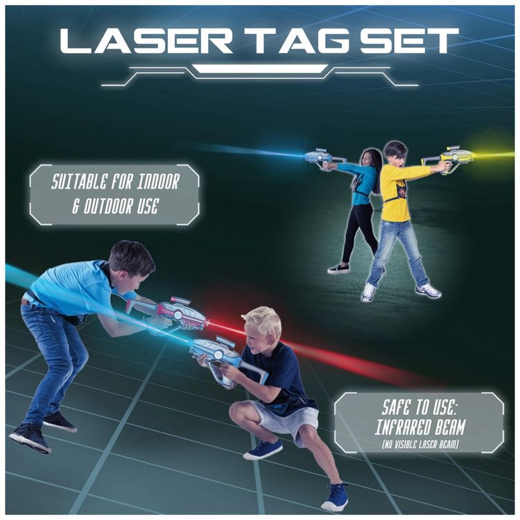 Conjunto-de-Pistola-de-Brinquedo-com-Laser-Tag-4-Modos-de-Imagem-4