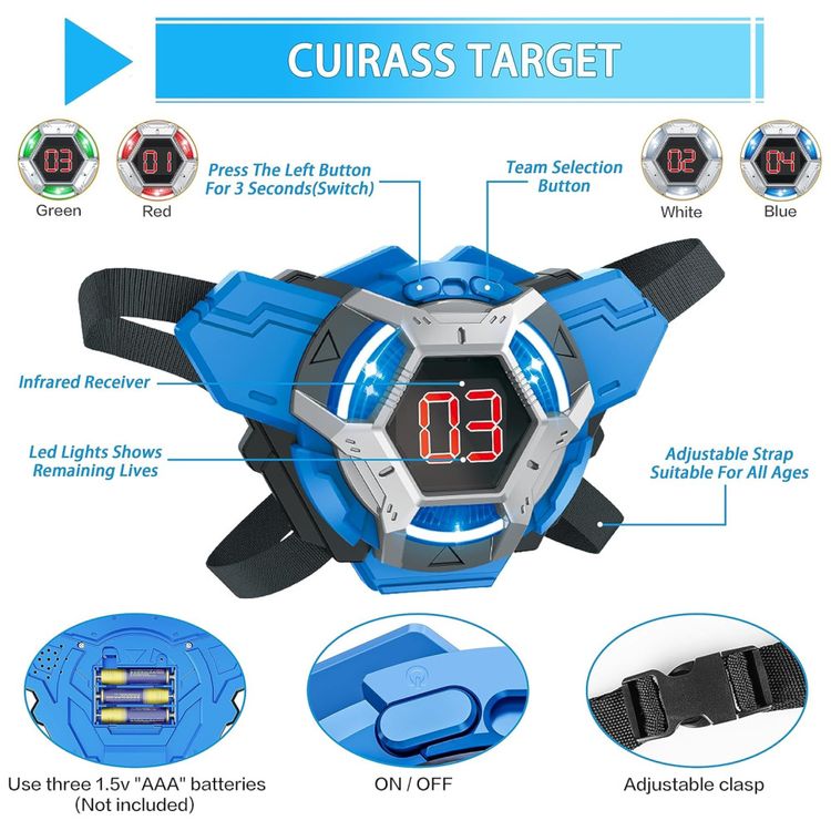 Conjunto-de-Pistola-de-Brinquedo-com-Laser-Tag-4-Pistolas-Imagem-2