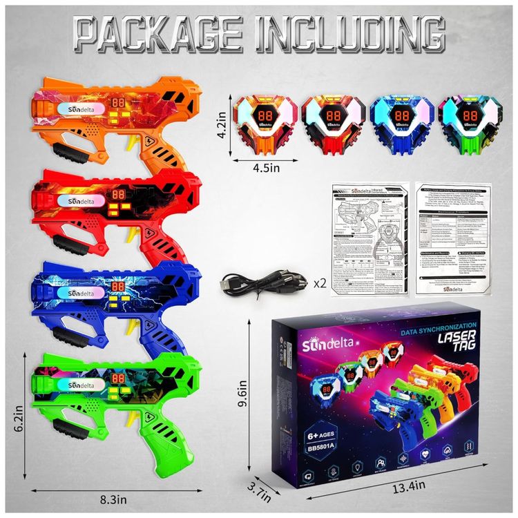 Conjunto-de-Pistola-de-Brinquedo-com-Laser-Tag-4-Armas-4-Imagem-5