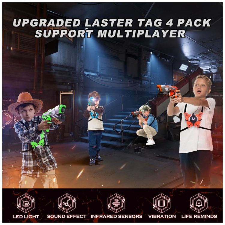 Conjunto-de-Pistola-de-Brinquedo-com-Laser-Tag-4-Pistolas-Imagem-6
