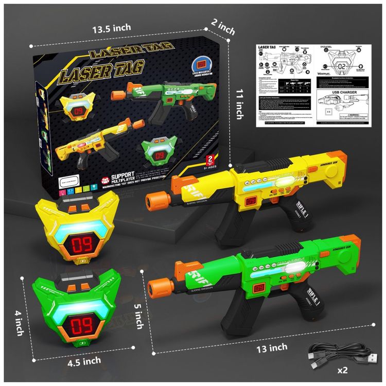 Conjunto-de-Arminha-de-Brinquedo-Recarregavel-com-Laser-Imagem-6