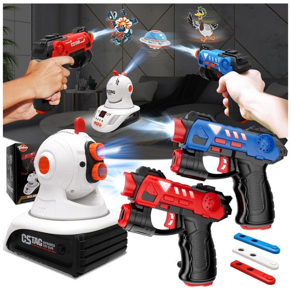 Conjunto-de-Pistola-de-Brinquedo-com-Laser-Tag-2-Pistolas-Imagem-0
