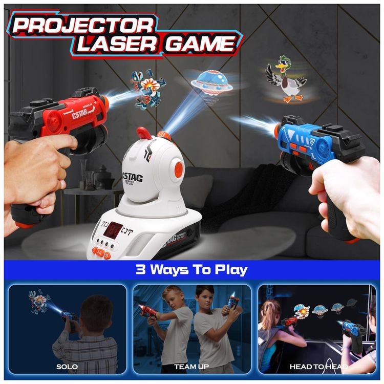 Conjunto-de-Pistola-de-Brinquedo-com-Laser-Tag-2-Pistolas-Imagem-2
