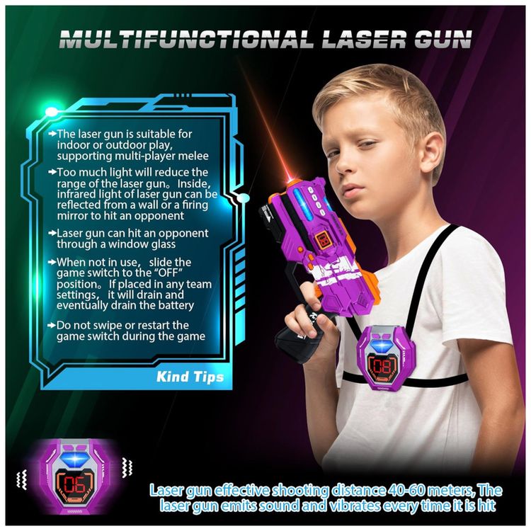 Conjunto-de-Pistola-de-Brinquedo-com-Laser-Tag-2-Armas-e-2-Imagem-3