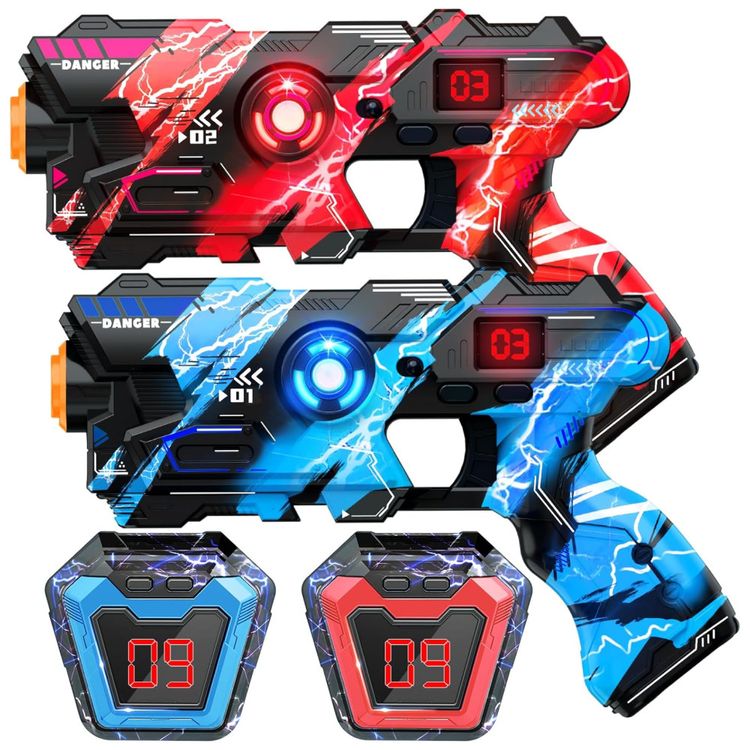 Conjunto-de-Pistola-de-Brinquedo-com-Laser-Tag-2-Armas-e-2-Imagem-0