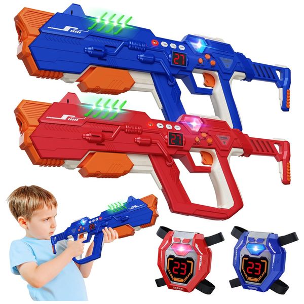 Conjunto-de-Pistola-de-Brinquedo-com-Laser-Tag-2-Armas-e-2-Imagem-0