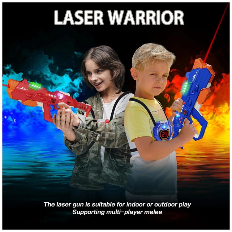 Conjunto-de-Pistola-de-Brinquedo-com-Laser-Tag-2-Armas-e-2-Imagem-4