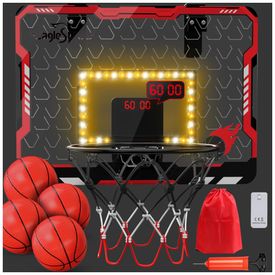 Cesta-de-Basquete-com-4-Bolas-Placar-Eletronico-Luz-LED-e-Imagem-0