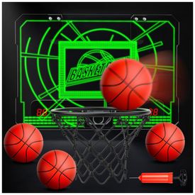 Cesta-de-Basquete-com-4-Bolas-Placar-Eletronico-e-4-Cores-Imagem-0