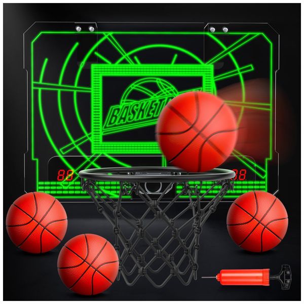 Cesta-de-Basquete-com-4-Bolas-Placar-Eletronico-e-4-Cores-Imagem-0