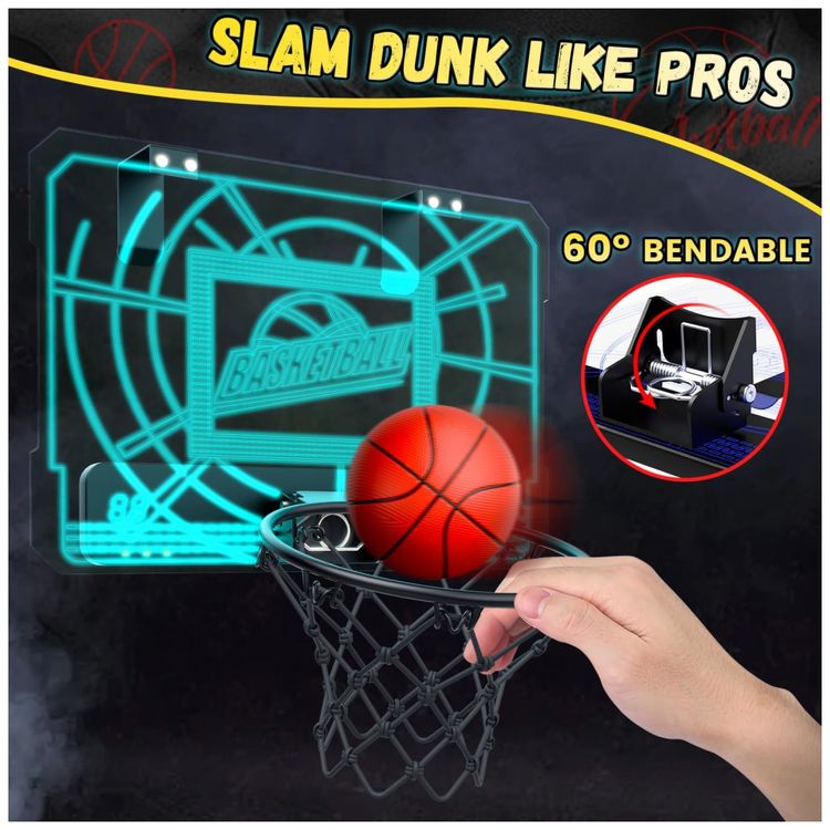 Cesta-de-Basquete-com-4-Bolas-Placar-Eletronico-e-4-Cores-Imagem-4