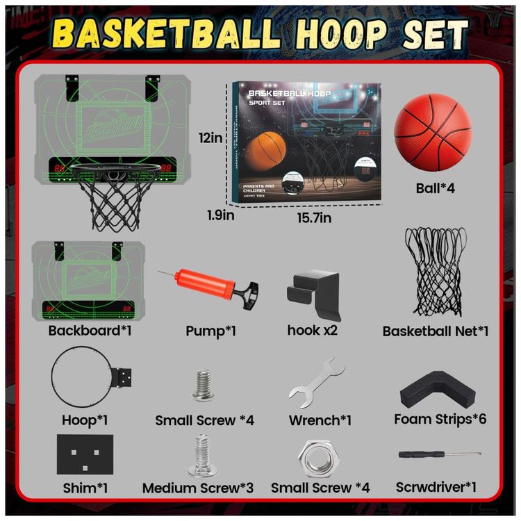 Cesta-de-Basquete-com-4-Bolas-Placar-Eletronico-e-4-Cores-Imagem-8