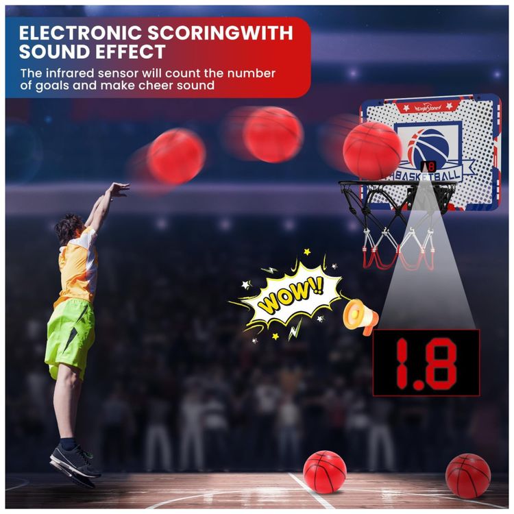 Cesta-de-Basquete-com-4-Bolas-Placar-Eletronico-e-Som-de-Imagem-1