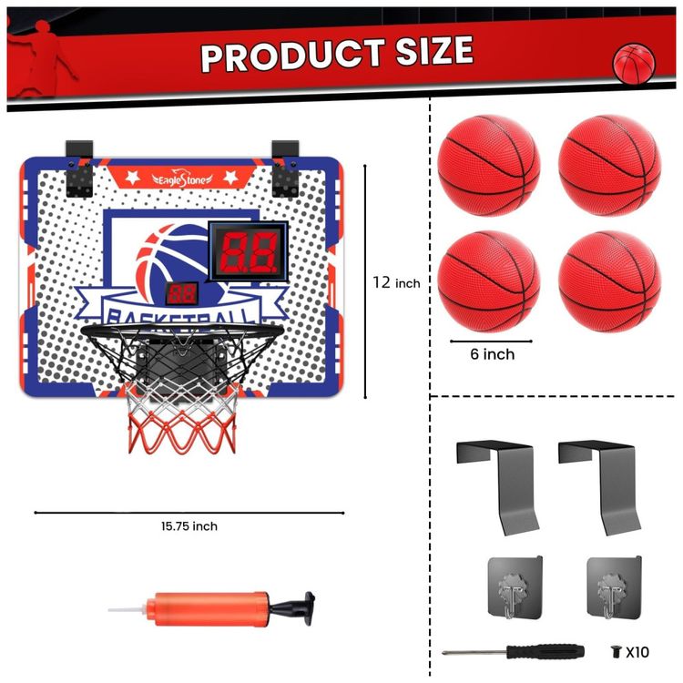 Cesta-de-Basquete-com-4-Bolas-Placar-Eletronico-e-Som-de-Imagem-4