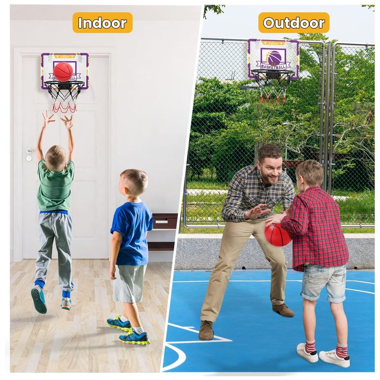 Cesta-de-Basquete-com-4-Bolas-Placar-Eletronico-e-Som-de-Imagem-5
