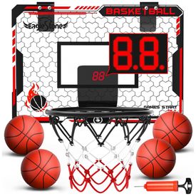 Cesta-de-Basquete-com-4-Bolas-Placar-Eletronico-e-Som-de-Imagem-0