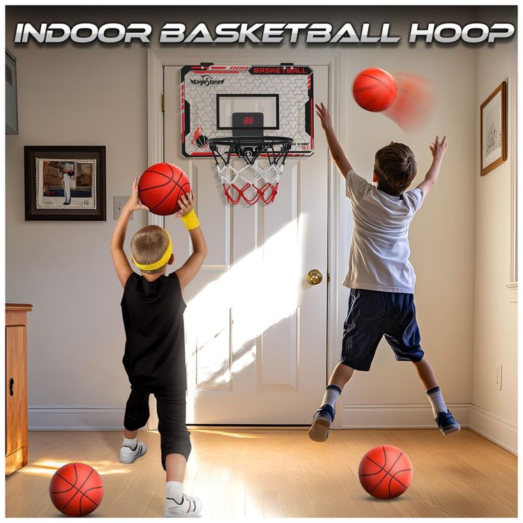 Cesta-de-Basquete-com-4-Bolas-Placar-Eletronico-e-Som-de-Imagem-4