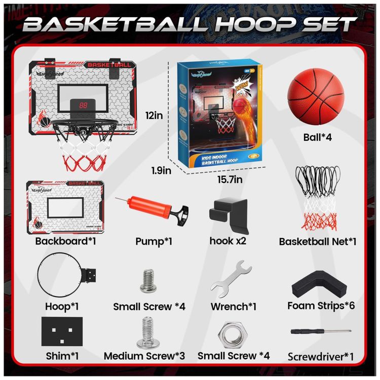 Cesta-de-Basquete-com-4-Bolas-Placar-Eletronico-e-Som-de-Imagem-5