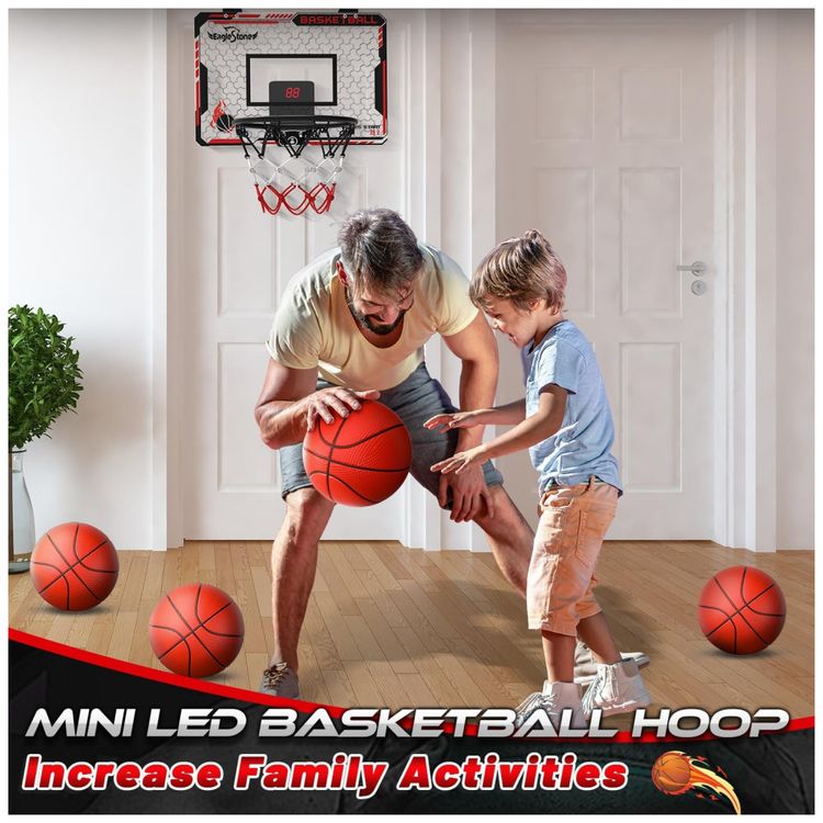 Cesta-de-Basquete-com-4-Bolas-Placar-Eletronico-e-Som-de-Imagem-6