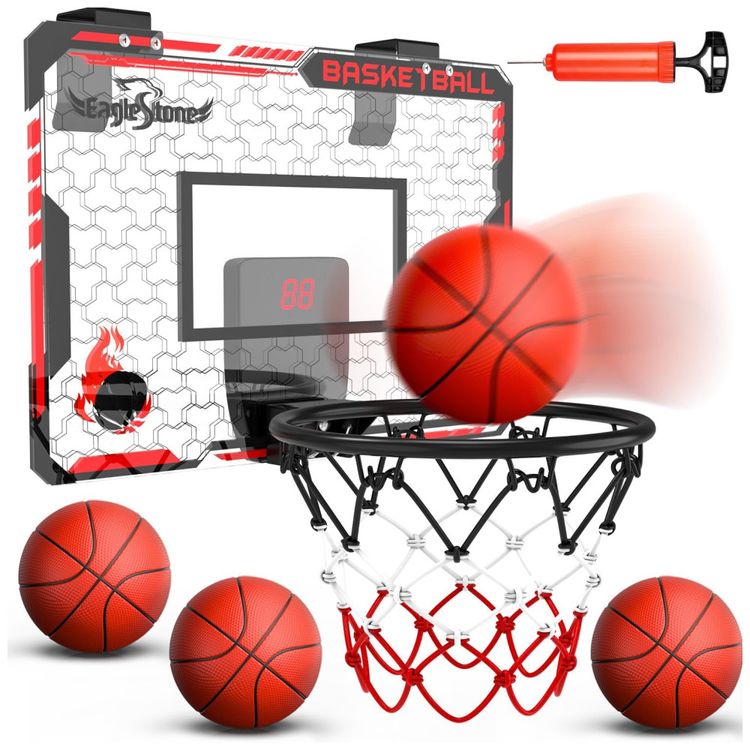 Cesta-de-Basquete-com-4-Bolas-Placar-Eletronico-e-Som-de-Imagem-8
